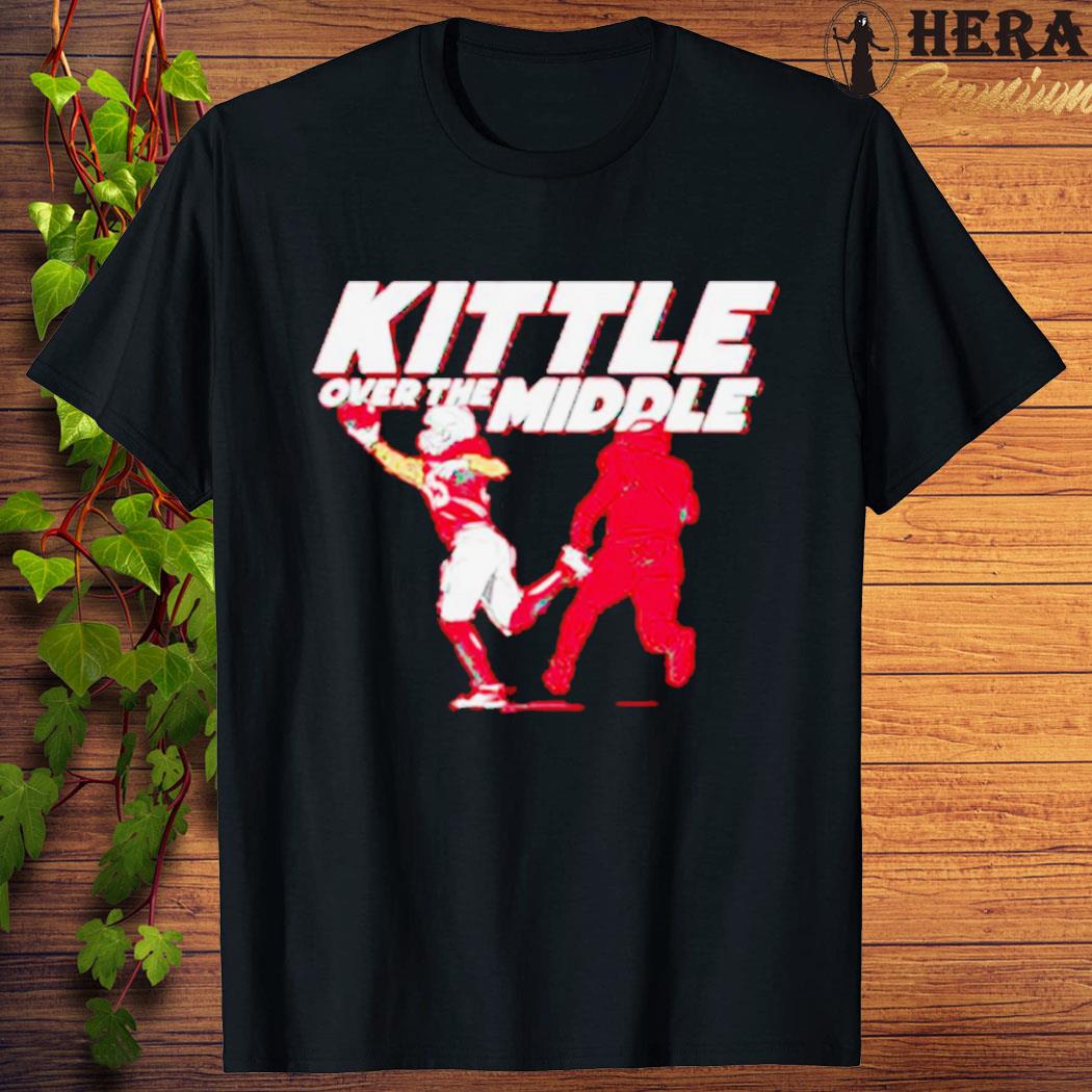 Official official George Kittle Over The Middle Shirt