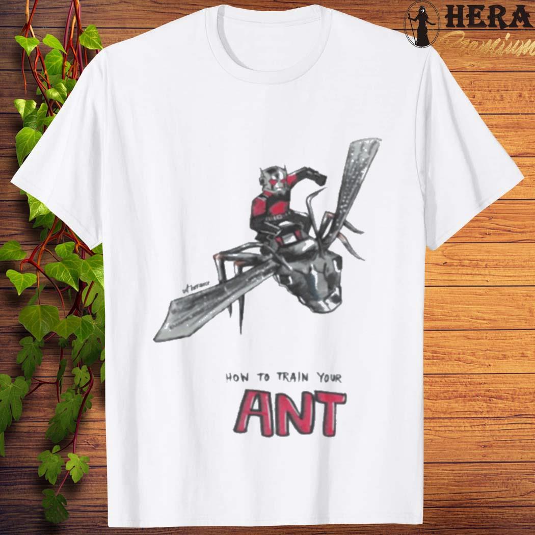 Official official How To Train Your Ant Ant Man Marvel Shirt