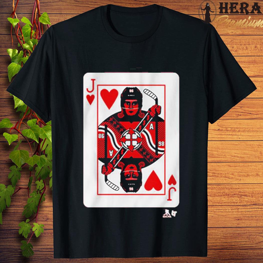 Official official Jack Hughes Jack Of Hearts Shirt