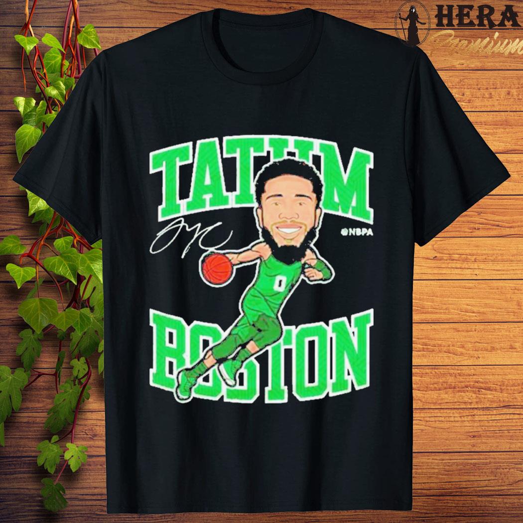 Official official Jayson Tatum Boston Cartoon Player Signature Shirt