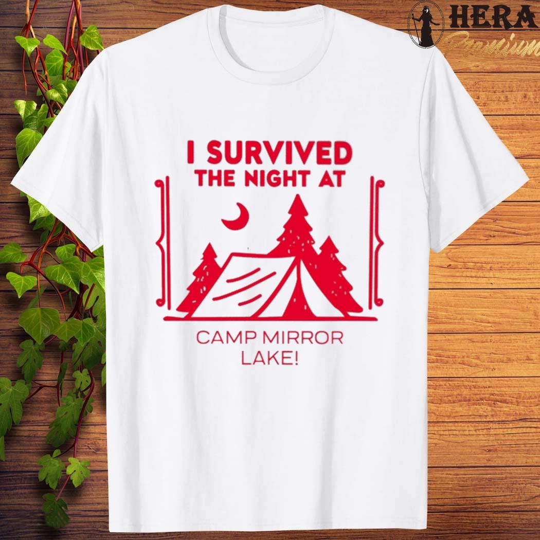 Official I Survived The Night At Camp Mirror Lake T-Shirt